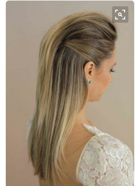 Peinados para novias con pelo liso - 3