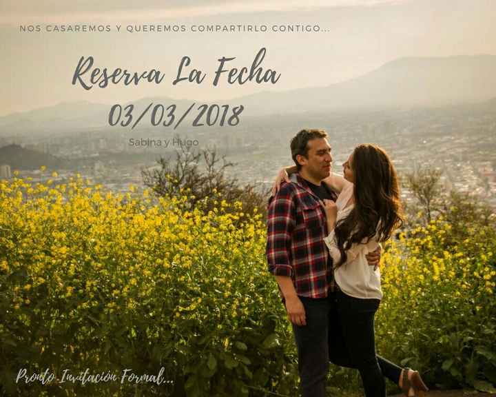  Nuestro Save the Date!! - 1