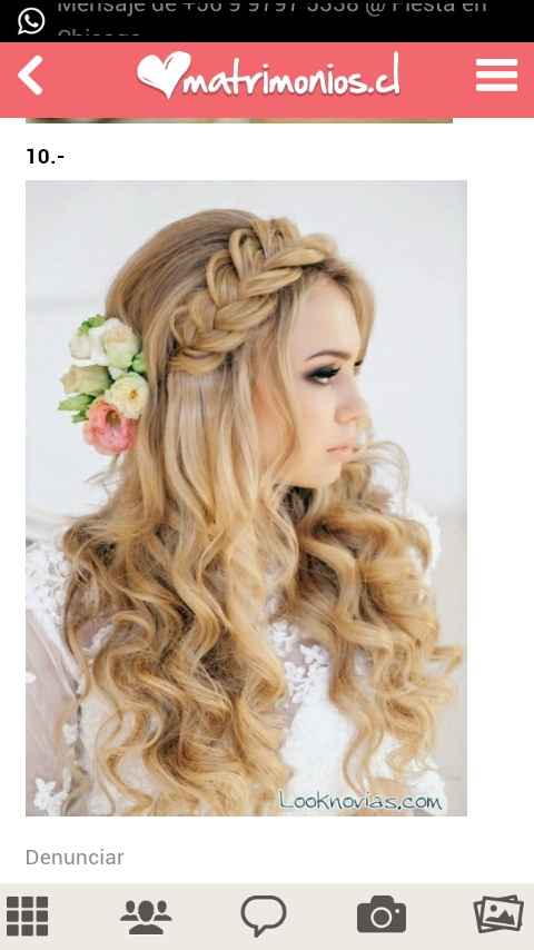 Trenzas para novias - 1