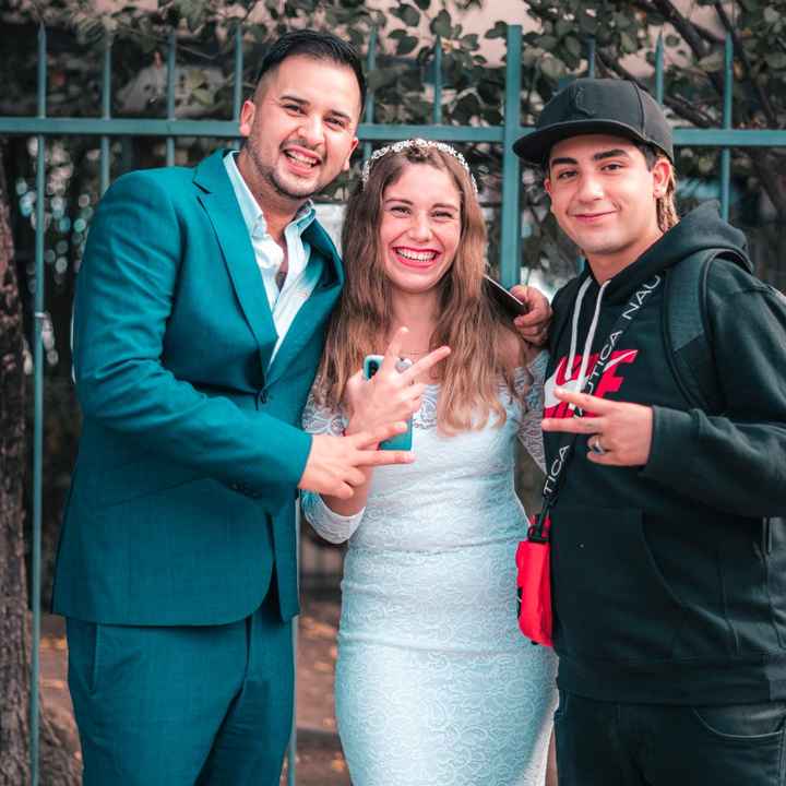 Me casé contra viento ,marea ,  truenos  jajaja - 4