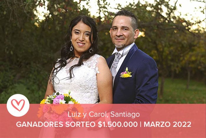 ¡Habemus nuevo ganador del Sorteo Nº 90 de Matrimonios.cl!🎉 1