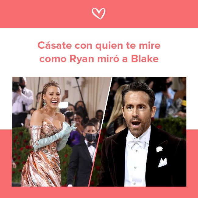 ¡MÁS LE VALE que te mire como Ryan Reynolds! 🤭 #METGALA2022 1