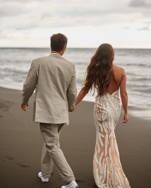 ¡Tita Ureta se casó en esta playa soñada! 😎🌞 - 1