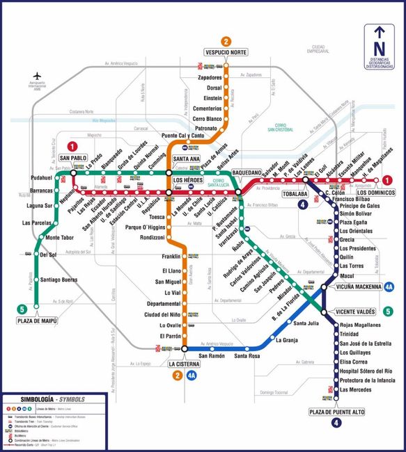 Líneas de metro