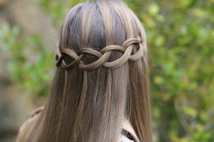 Peinados para novias con pelo liso - 2