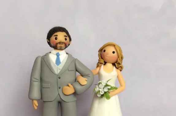 8 muñequitos para el pastel de matrimonio: ¿Cuál se identifica más con ustedes? - 2