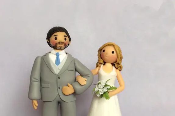 8 muñequitos para el pastel de matrimonio: ¿Cuál se identifica más con ustedes? 2
