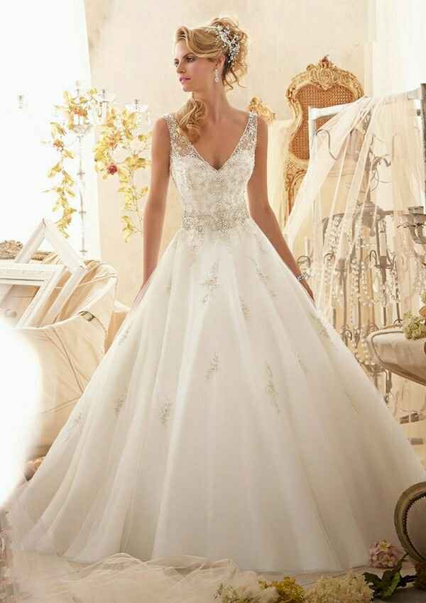 Mi vestido de novia perfecto es: + romantica y clásica - 2