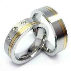 Argollas de matrimonio en hot sale acero quirurgico