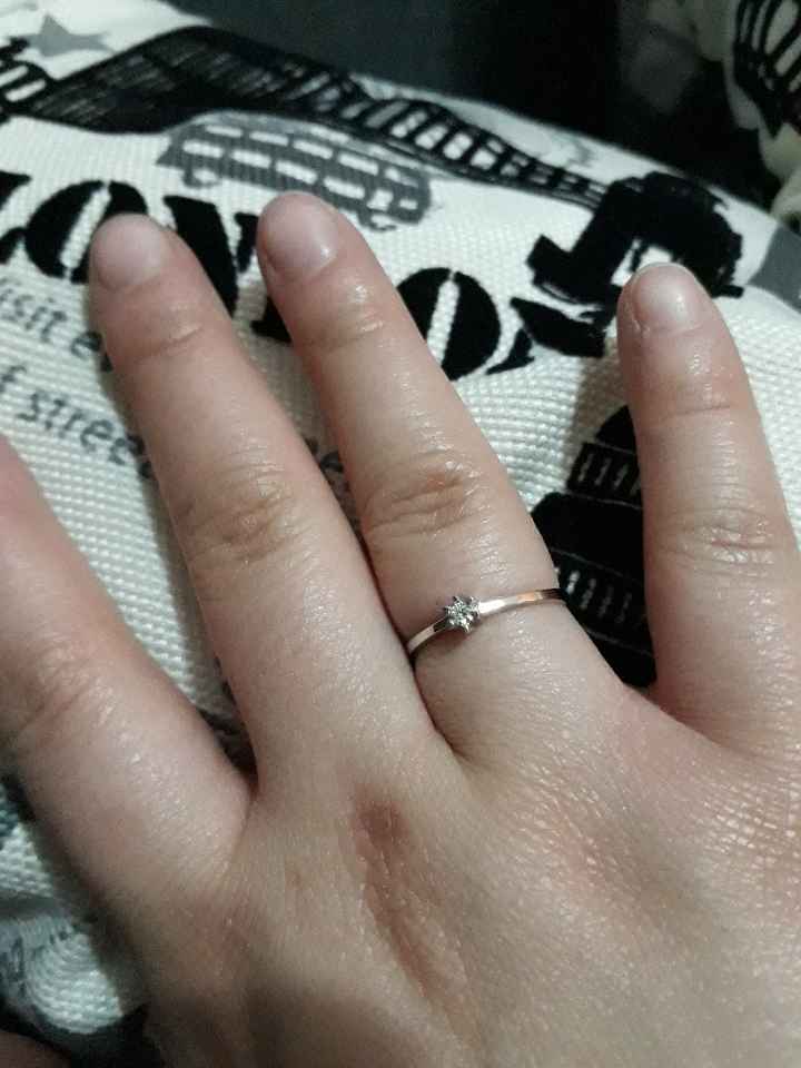 Mi anillo de compromiso es_____ 💍 - 1