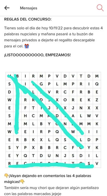 ¡JUEGA en la sopa de letras y GANA unos fondos de pantalla!🎁 3