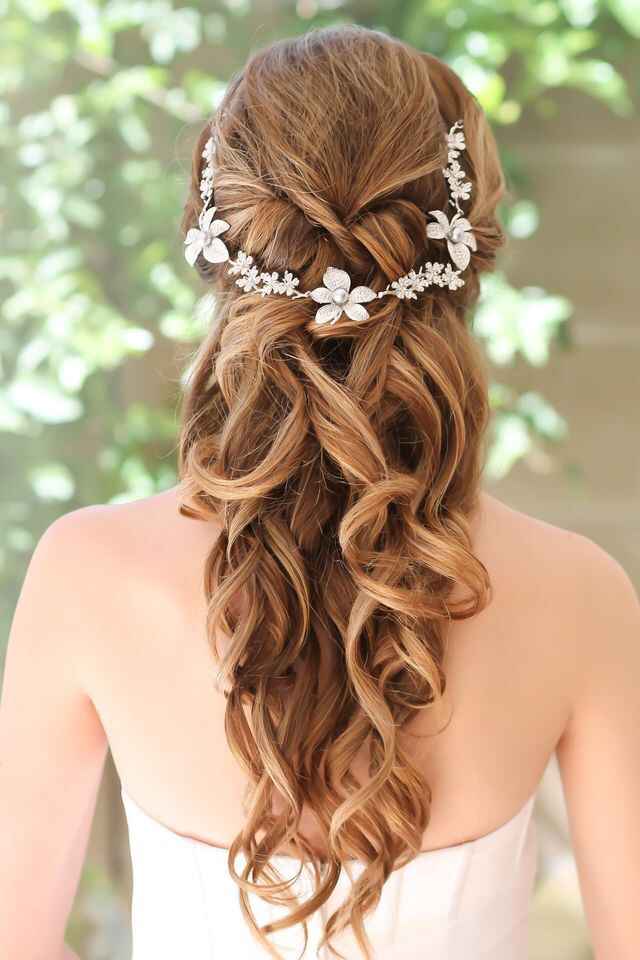  Novias crespas: pelo suelto - 4