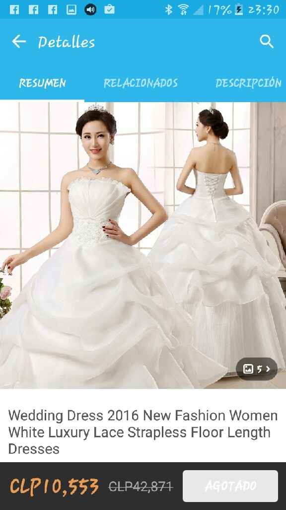 Vestidos de novia baratos wish outlet
