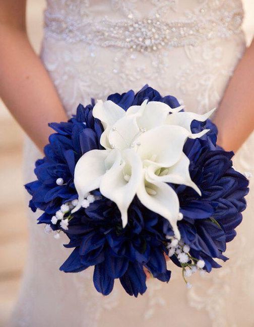 Ideas para bodas en colores Azul Navy 3