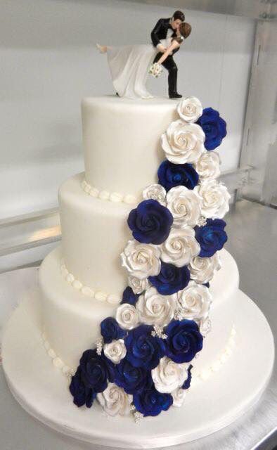 Ideas para bodas en colores Azul Navy 14