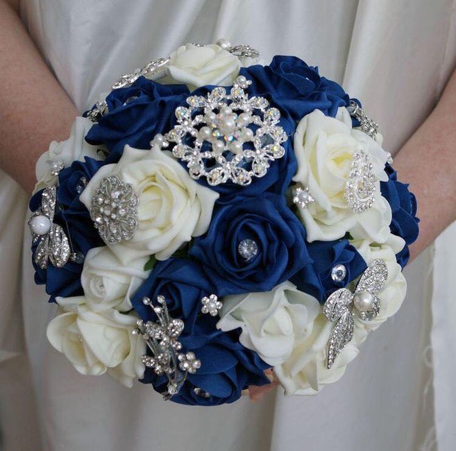 Ideas para bodas en colores Azul Navy 16