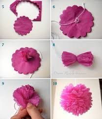 12 ideas para hacer flores de papel para decorar 💐 4