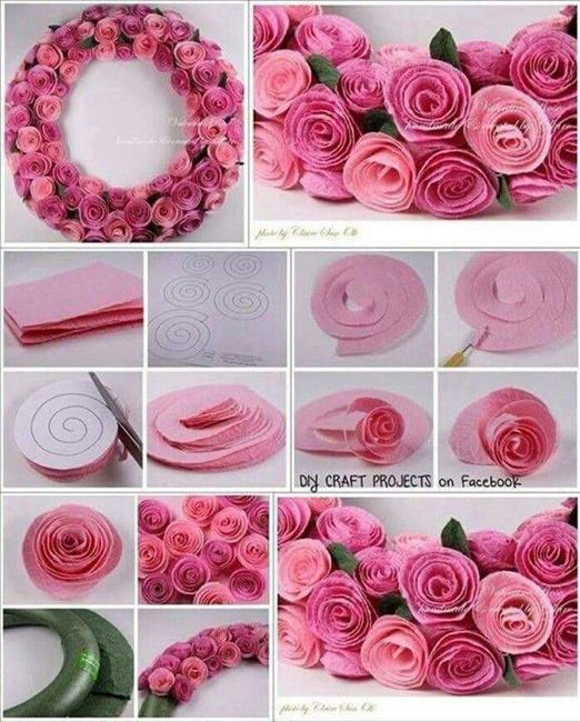 12 ideas para hacer flores de papel para decorar 💐 5