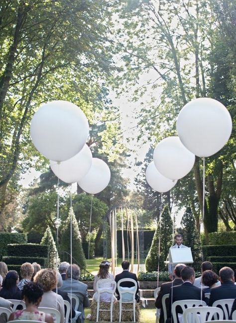 Idea matrimonio con globos - 5