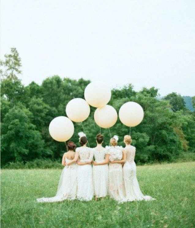 Idea matrimonio con globos - 4