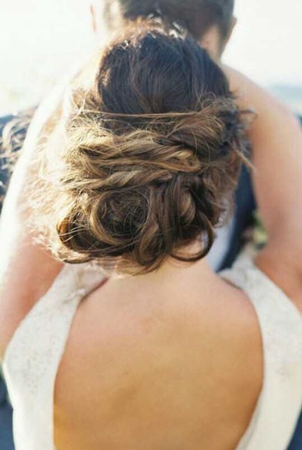 Ideas de peinados para las novias 2018👰 29
