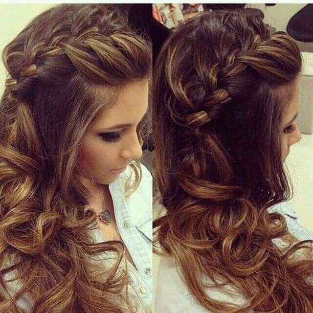 Ideas de peinados para novia de pelo crespo - 1