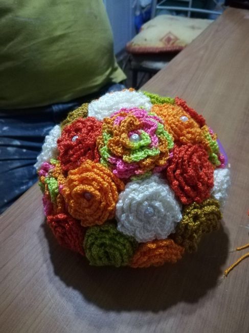 Ramo a crochet 💐 - 2