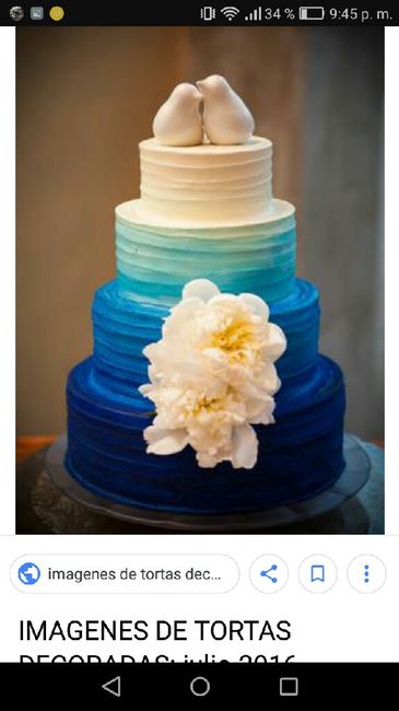 Vanessa, el color de mi boda será turqueza y azul marino - 2