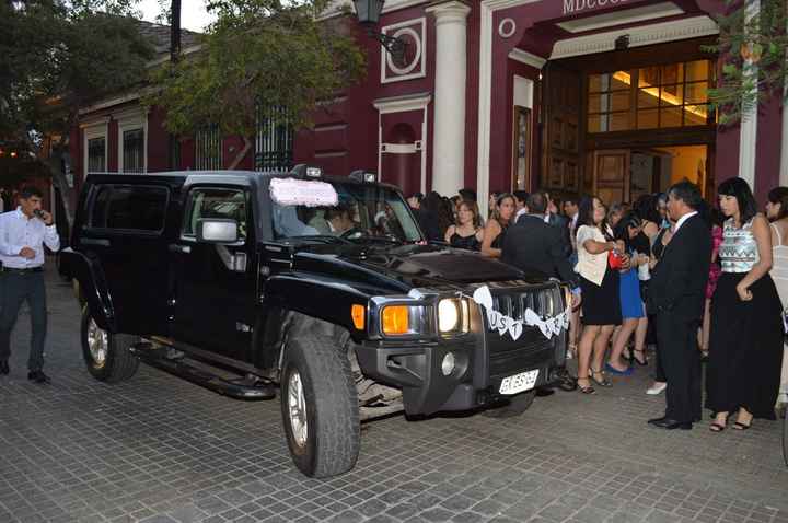 Hummer para novios