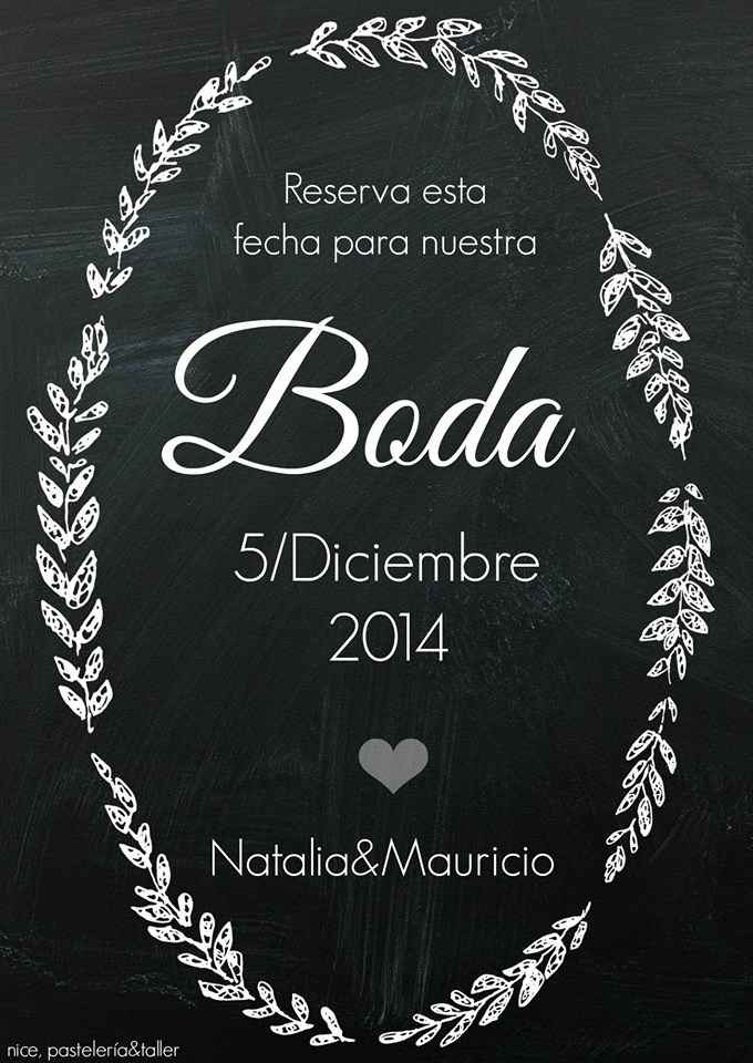 nuestro save the date