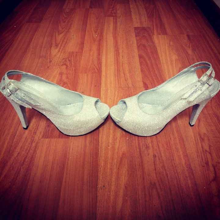 ¿Cómo son sus zapatos de novia? - 1