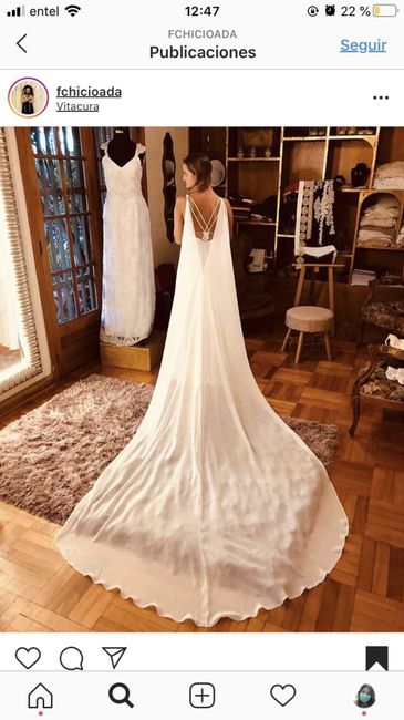 El vestido de novia con tu nombre 🌈 5
