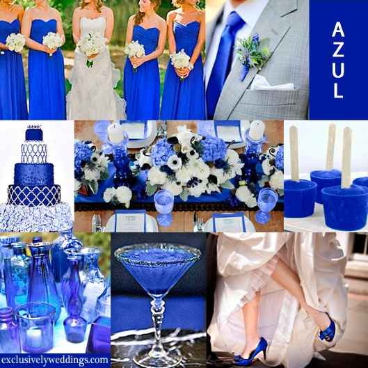 Matrimonio en color azul - 1