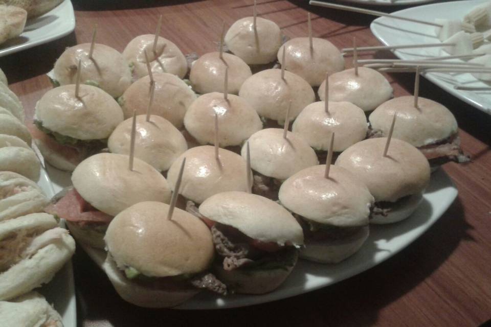 Mini hamburguesa