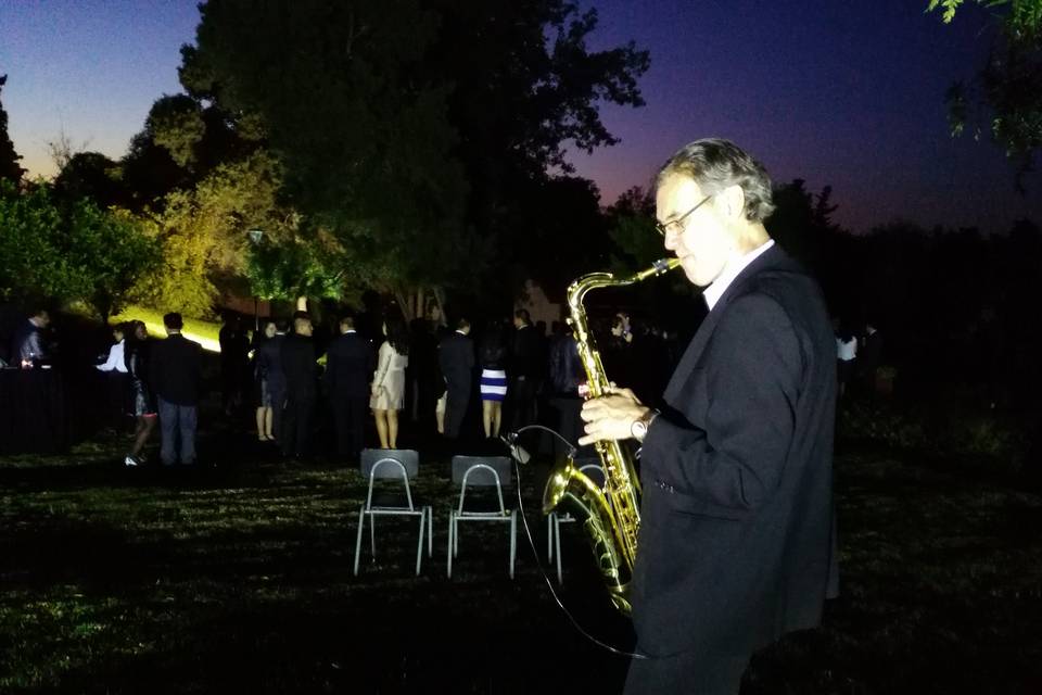 Saxofonistas en vivo