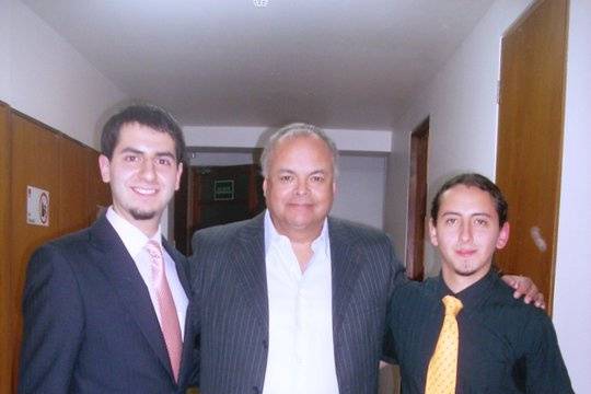 Con Alvaro Salas