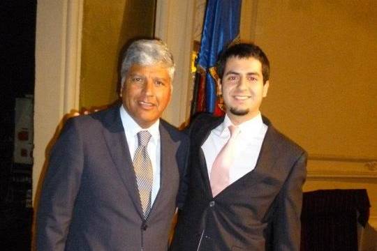 Con el Alcalde Jorge Castro