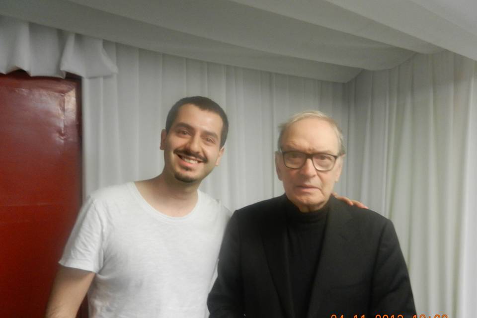 Con Mº Ennio Morricone