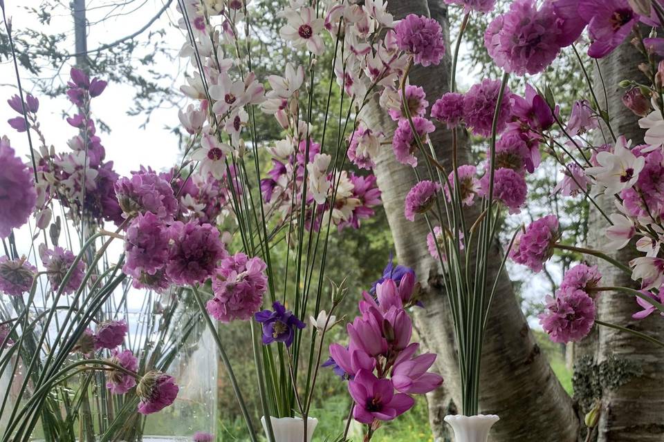 Florero corazón