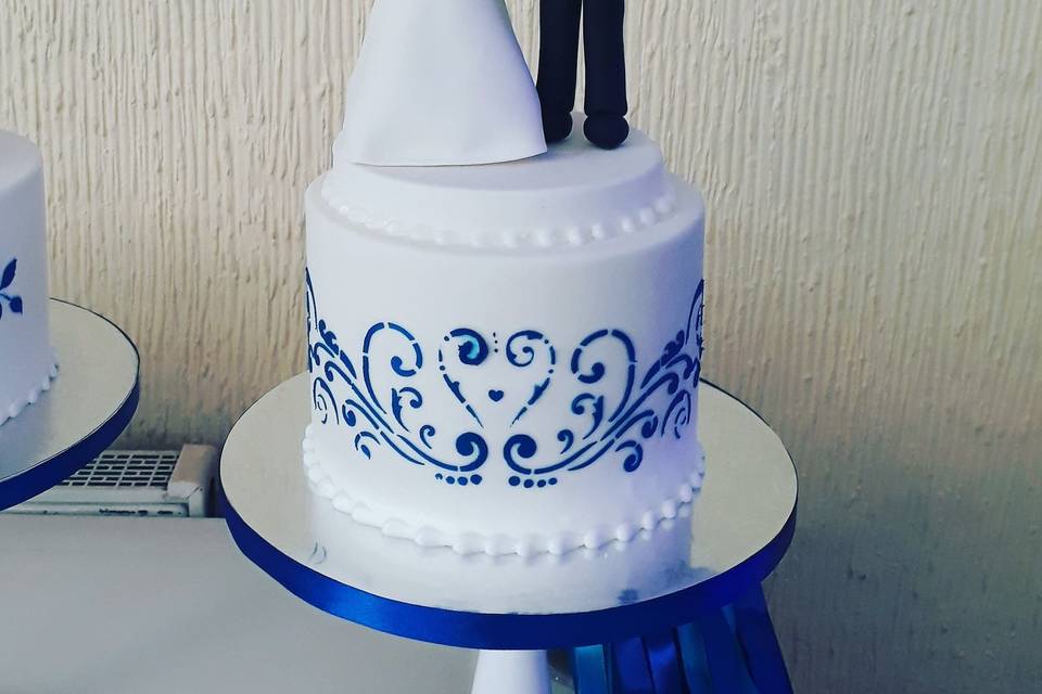 Novios de fondant