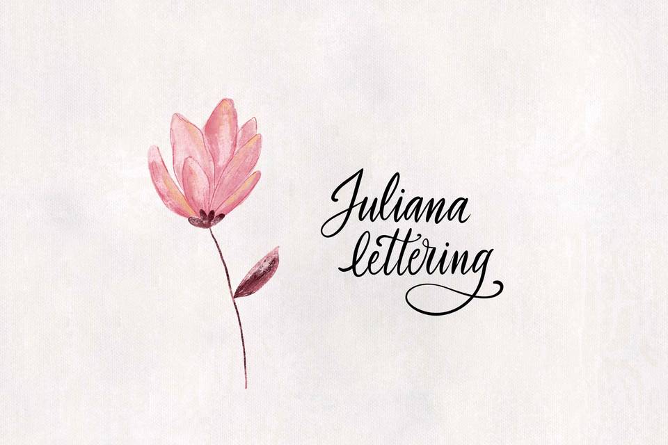 Juliana lettering