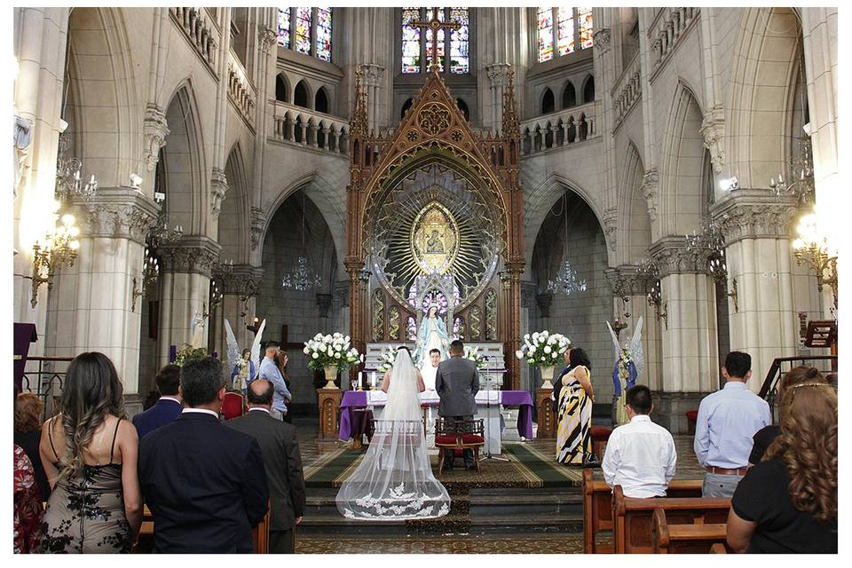 Vista frente altar