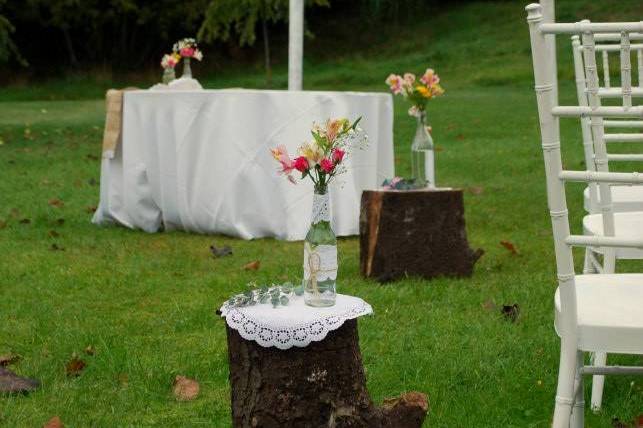 Altar al aire libre