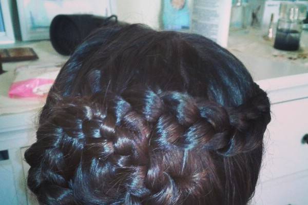 Trenza flor