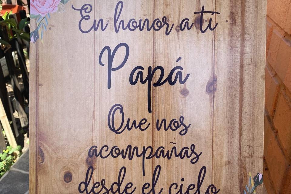 Homenaje papá