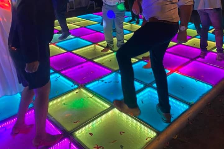 Pista baile led