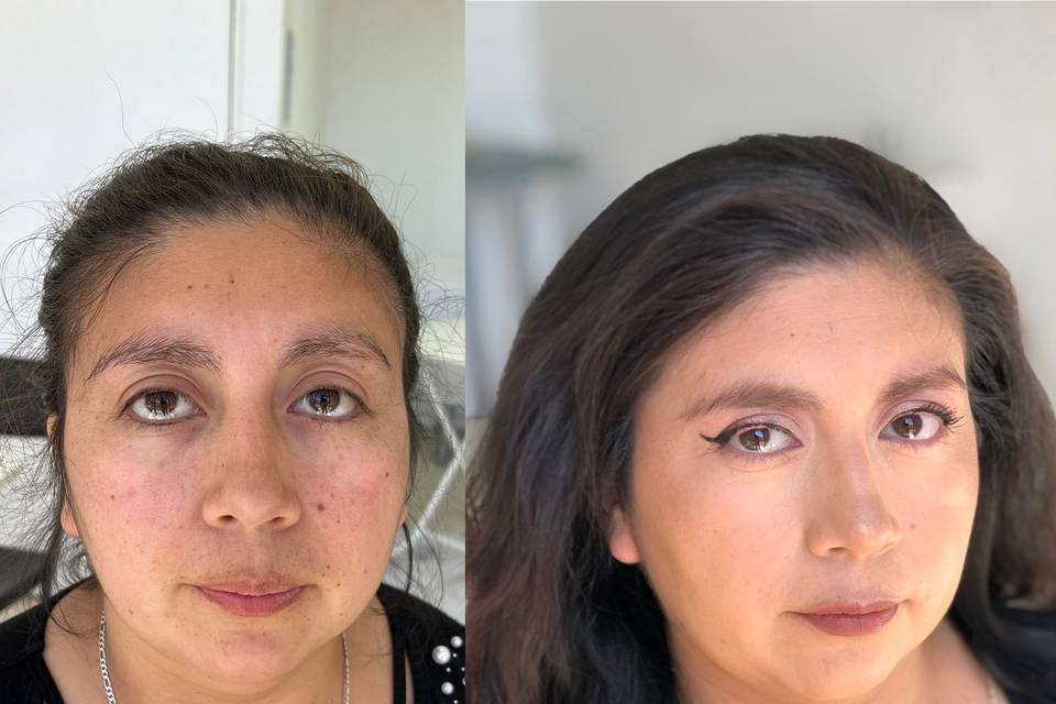 Maquillaje correctivo novia