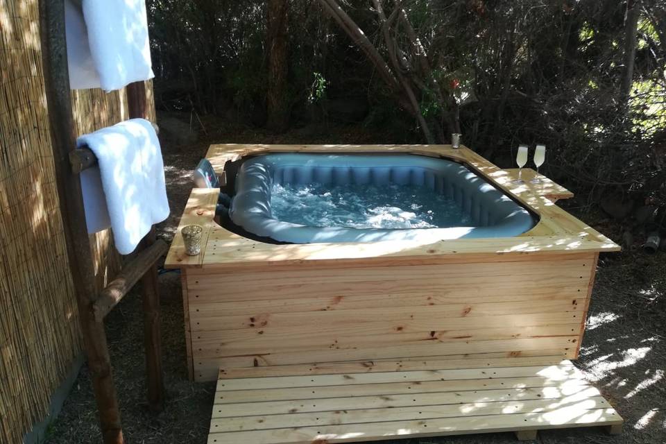 Jacuzzi spa aire libre