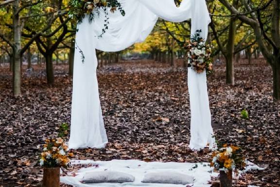 Altar boda floral