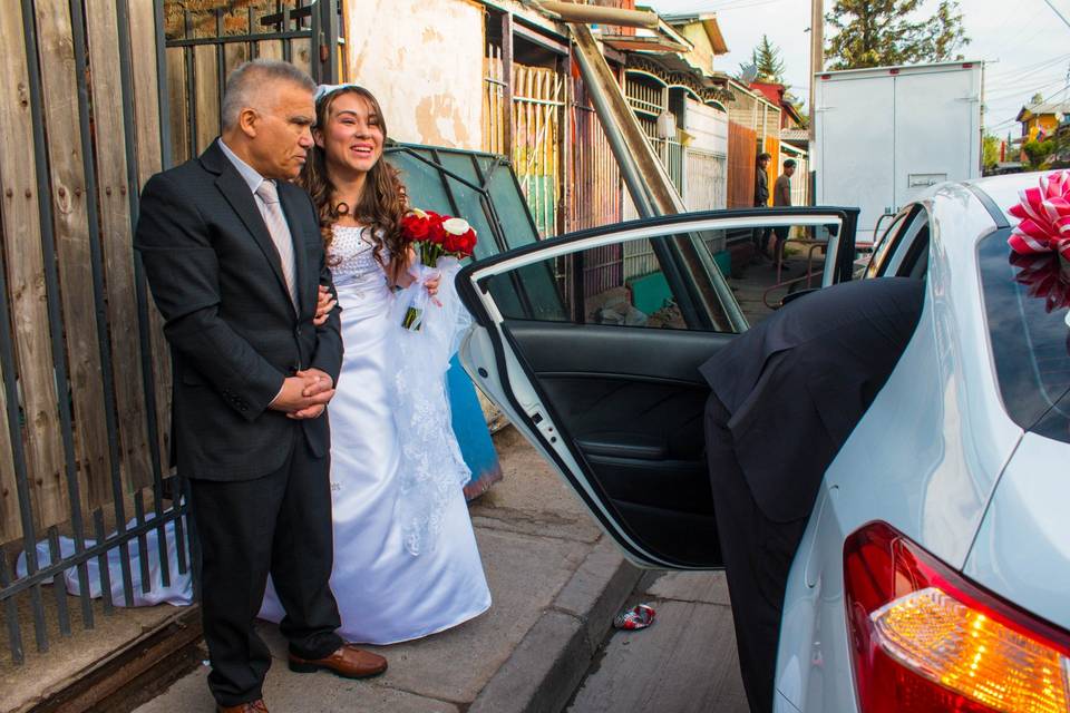 Preparación de la novia